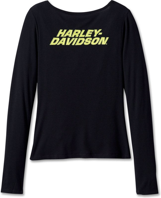 Harley-Davidson Top-Knit  Black Beauty | 96273-24VW