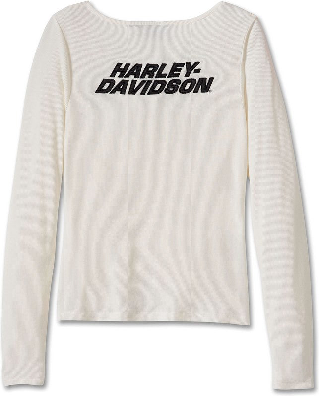 Harley-Davidson Top-Knit  Cloud Dancer | 96274-24VW