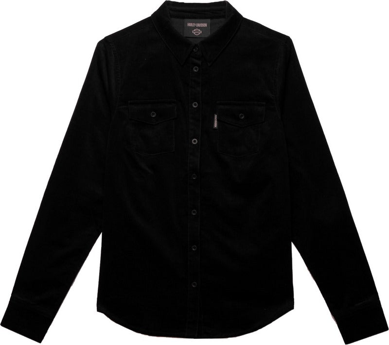 Harley-Davidson Shirt-Woven  Black Beauty | 96275-23VW