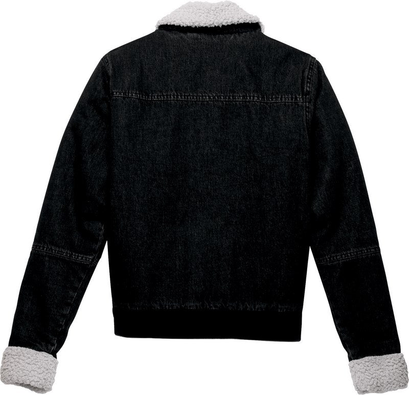 Harley-Davidson Jacket-Denim/Sherpa  Washed black denim | 96287-23VW