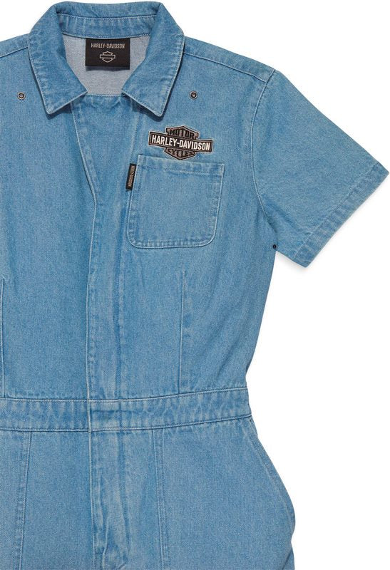 Harley-Davidson Jumpsuit-Denim  Light Indigo | 96288-23VW