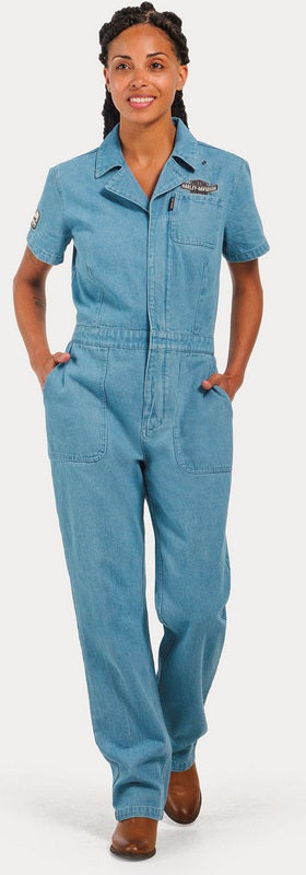 Harley-Davidson Jumpsuit-Denim  Light Indigo | 96288-23VW