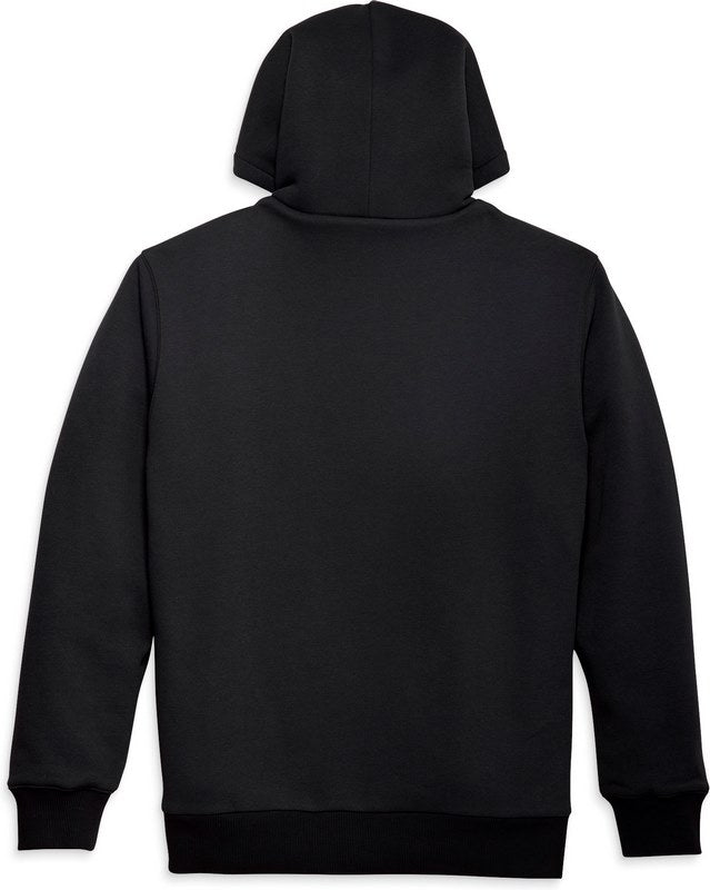Harley-Davidson Men'S Midwest Staple Zip-Up Hoodie  Black Beauty | 96299-23VM