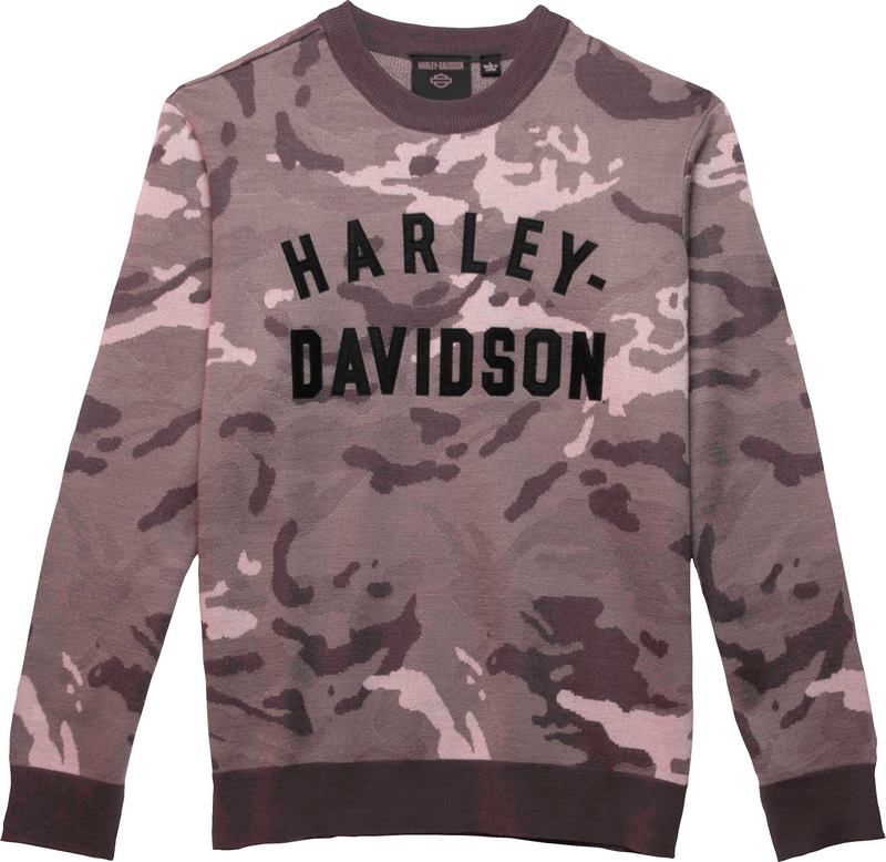 Harley-Davidson Sweater-Knit  Camo/Grey | 96310-23VM
