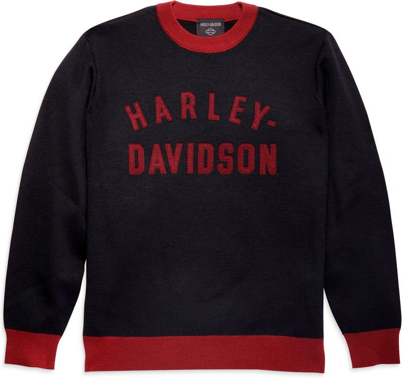 Harley-Davidson Sweater-Knit  Black Beauty | 96314-23VM