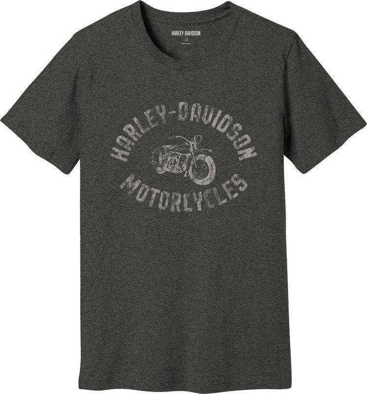 Harley-Davidson Men'S Grease Tee  Charcoal Grey | 96330-23VM