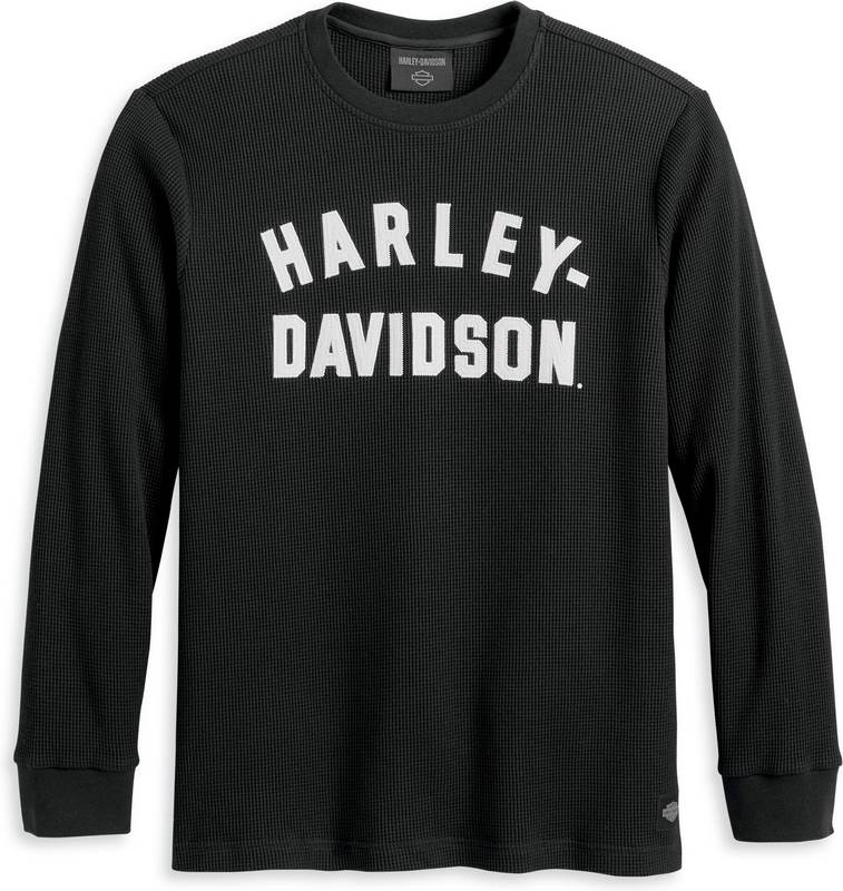 Harley-Davidson Staple Thermal For Men  Black Beauty | 96338-23VM