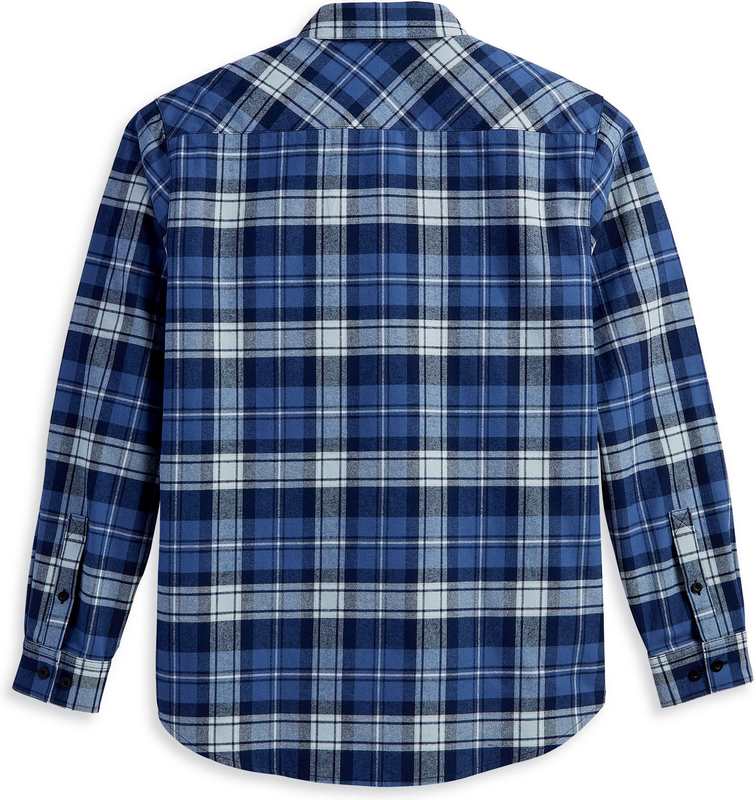 Harley-Davidson Shirt-Woven  Blue Plaid | 96361-23VM