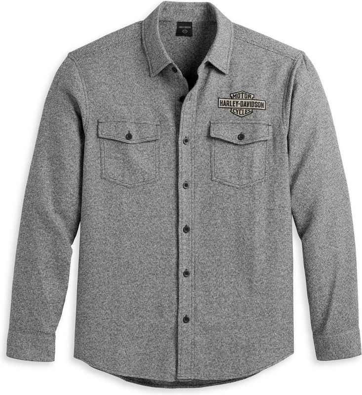 Harley-Davidson Shirt-Woven  Black Beauty | 96377-23VM