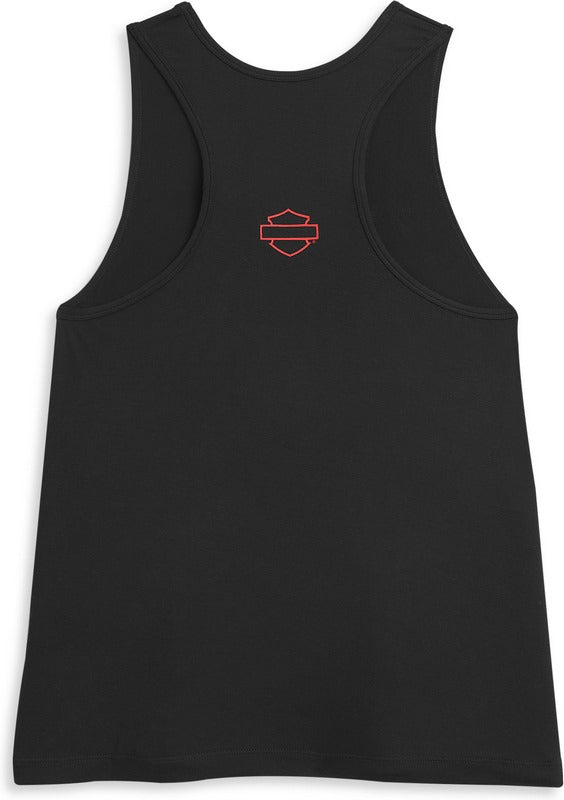 Harley-Davidson Slanted Logo Tank For Women  Black Beauty | 96394-21VW