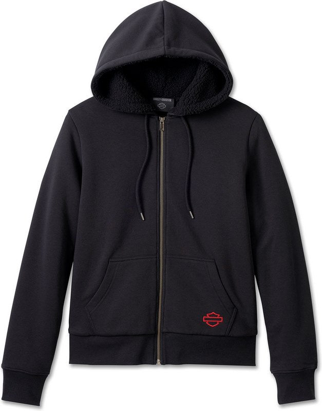 Harley-Davidson Hoodie-Knit  Black Beauty | 96403-23VW