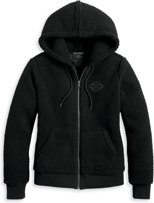 Harley-Davidson Hoodie-Knit  Black Beauty | 96413-23VW