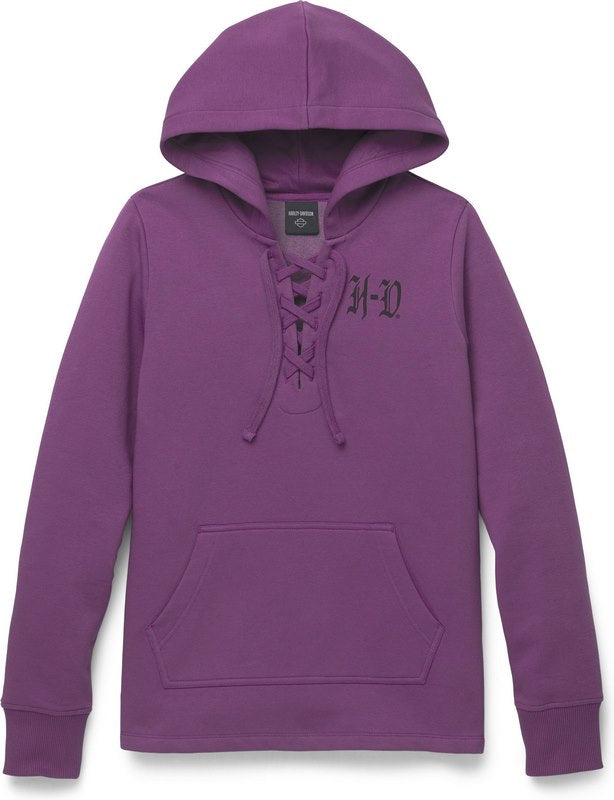 Harley-Davidson Hoodie-Knit  Wood Violet | 96419-22VW