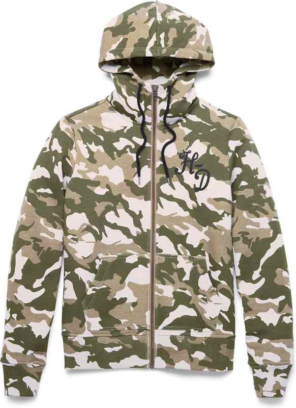 Harley-Davidson Hoodie-Knit  Camo/Green | 96422-22VW
