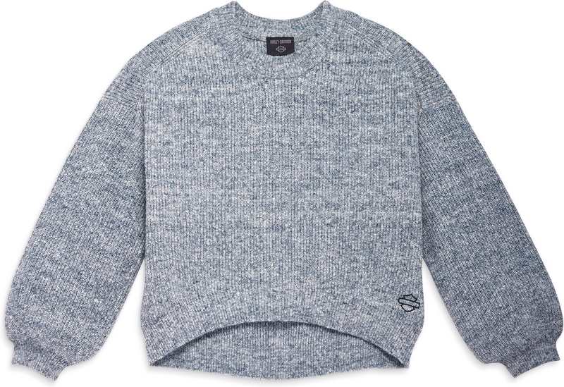 Harley-Davidson Sweater-Knit  Dusty Blue Marl | 96425-23VW