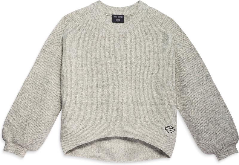 Harley-Davidson Sweater-Knit  Light Grey Marl | 96426-23VW