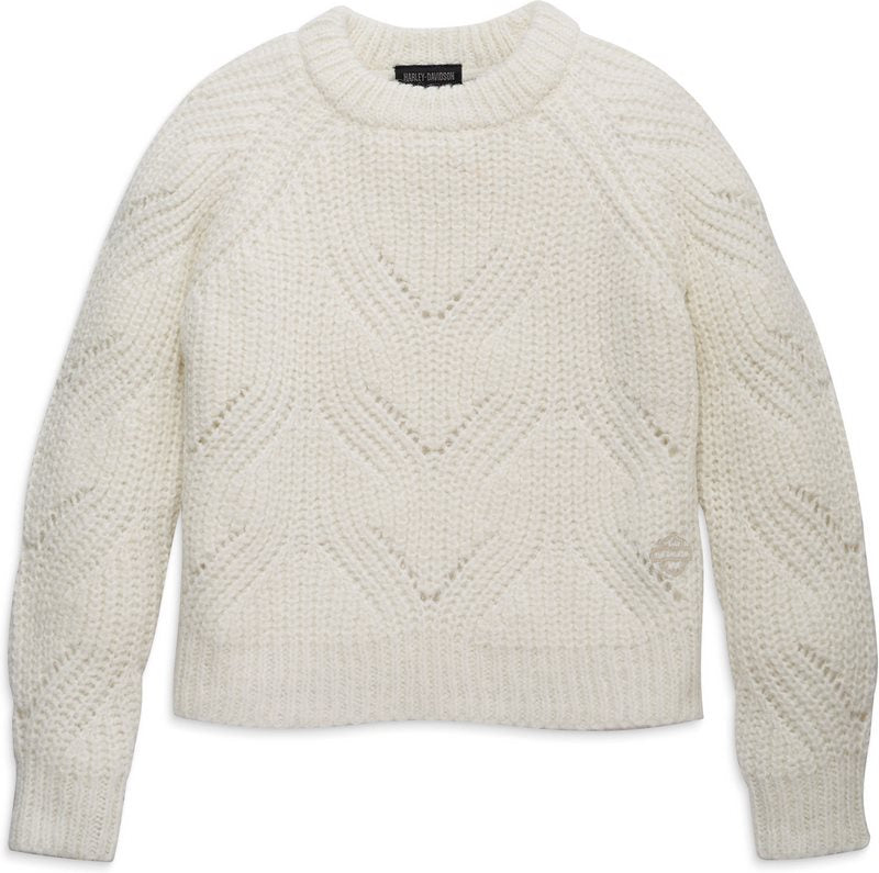 Harley-Davidson Sweater-Knit  Cloud Dancer | 96427-23VW