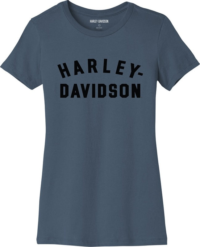 Harley-Davidson Tee-Knit  Dusty Blue | 96437-23VW