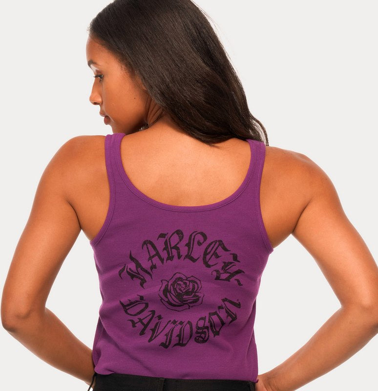 Harley-Davidson Tank-Knit  Wood Violet | 96441-22VW