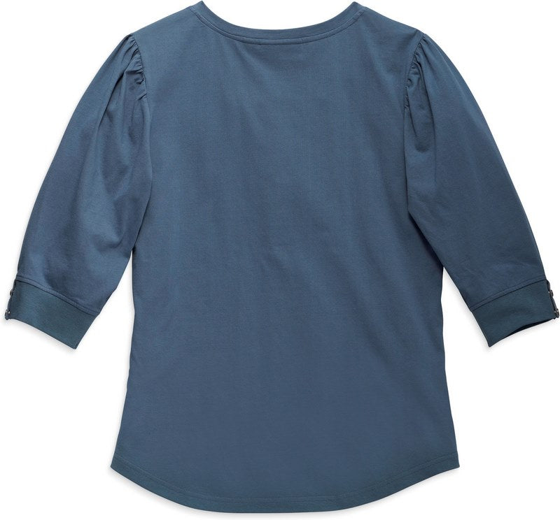 Harley-Davidson Top-Knit  Dusty Blue | 96460-23VW