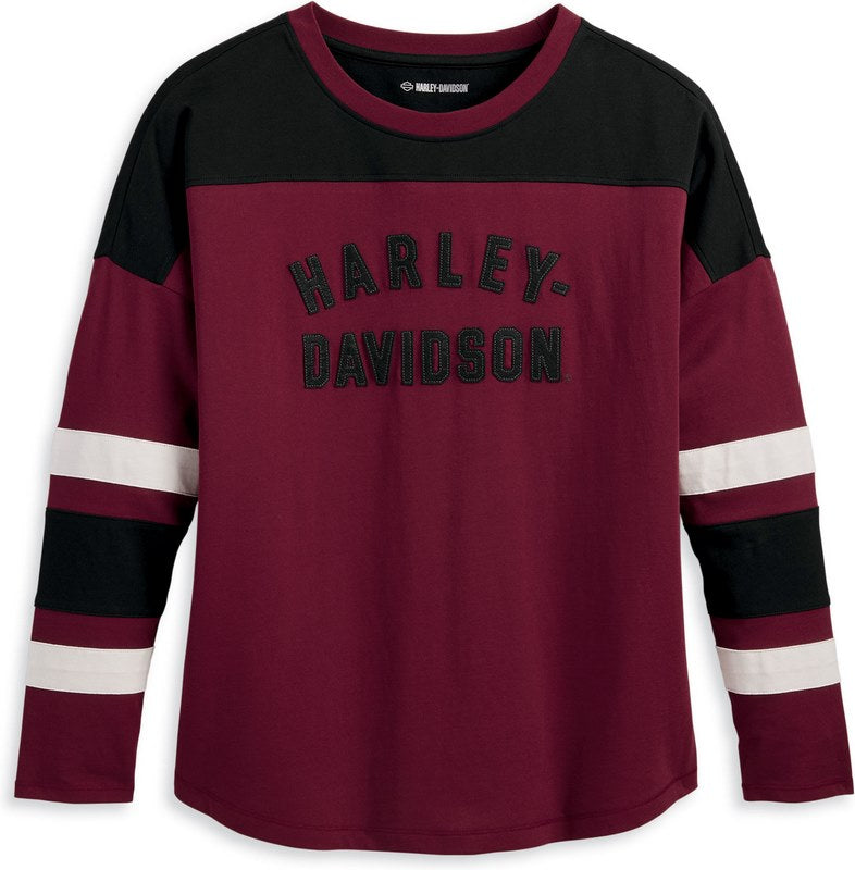 Harley-Davidson Tank-Knit  Tawny Port Colorblock | 96465-23VW