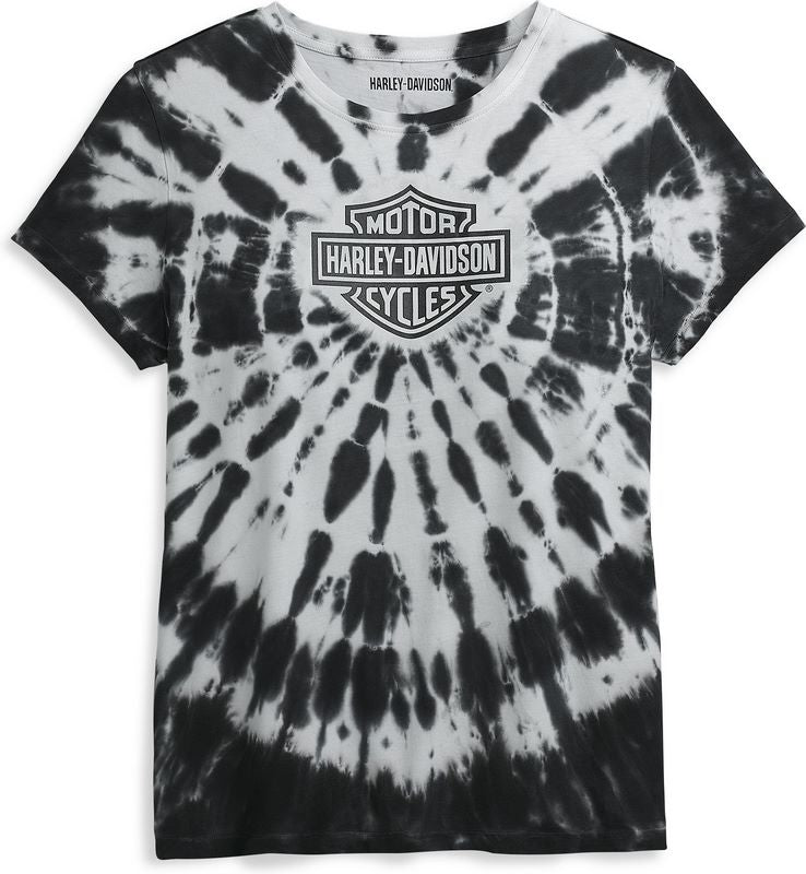 Harley-Davidson Spiral Tie Dye Graphic Tee For Women | 96473-21VW
