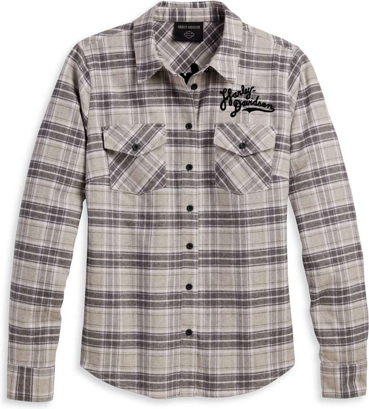 Harley-Davidson Shirt-Woven  Yarn-dyed plaid | 96475-23VW