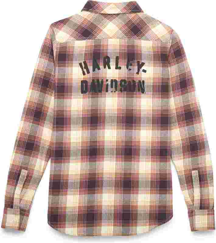 Harley-Davidson Shirt Jacket-Woven  Yarn-dyed plaid | 96486-22VW