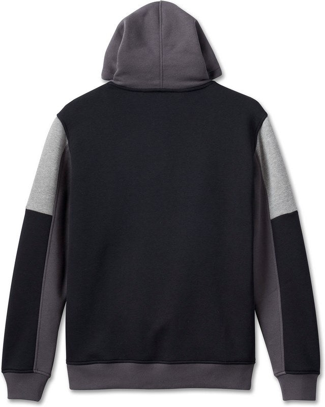 Harley-Davidson Hoodie-Knit  Colorblock-Design-Black Beauty | 96512-23VM
