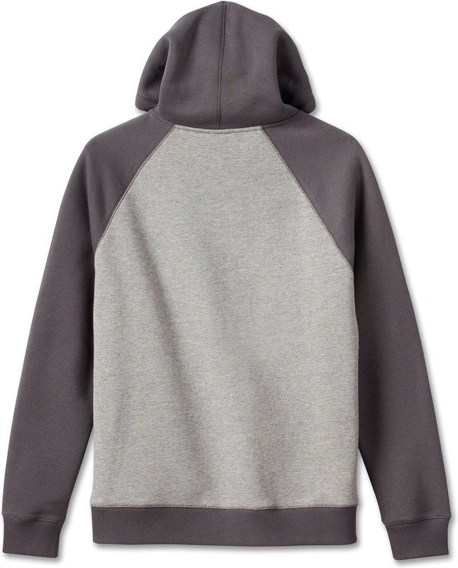 Harley-Davidson Hoodie-Knit  Colorblock-Design-Grey Heather | 96522-23VM