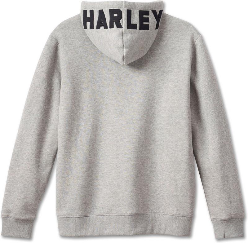 Harley-Davidson Hoodie-Knit  Charcoal Grey Heather | 96535-23VM