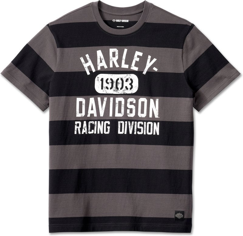 Harley-Davidson Tee-Knit  Black Beauty Stripe | 96586-23VM