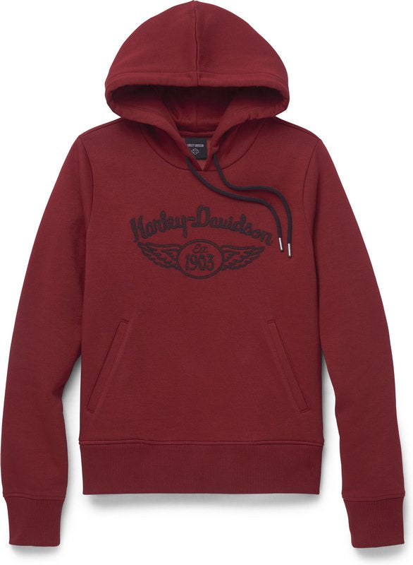 Harley-Davidson Hoodie-Knit  Merlot | 96599-22VW