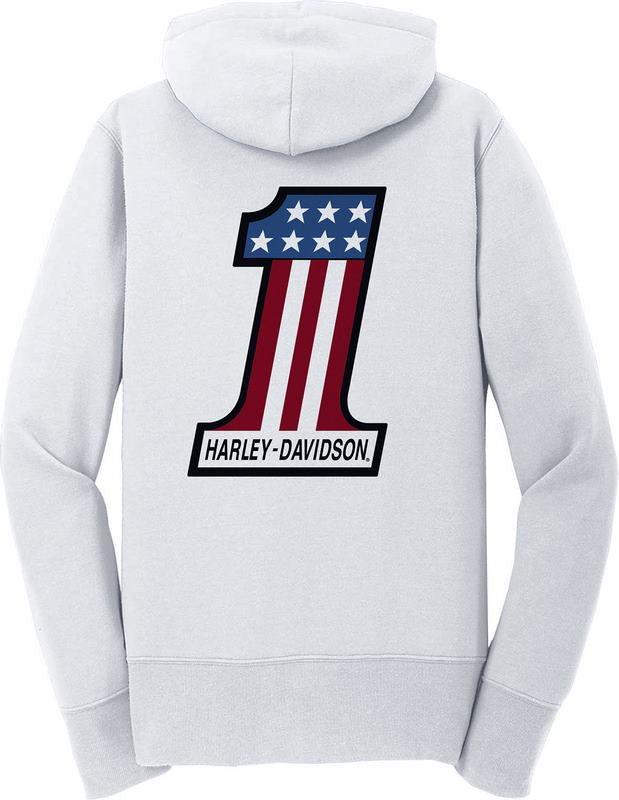 Harley-Davidson Hoodie-Knit  Bright White | 96603-22VW