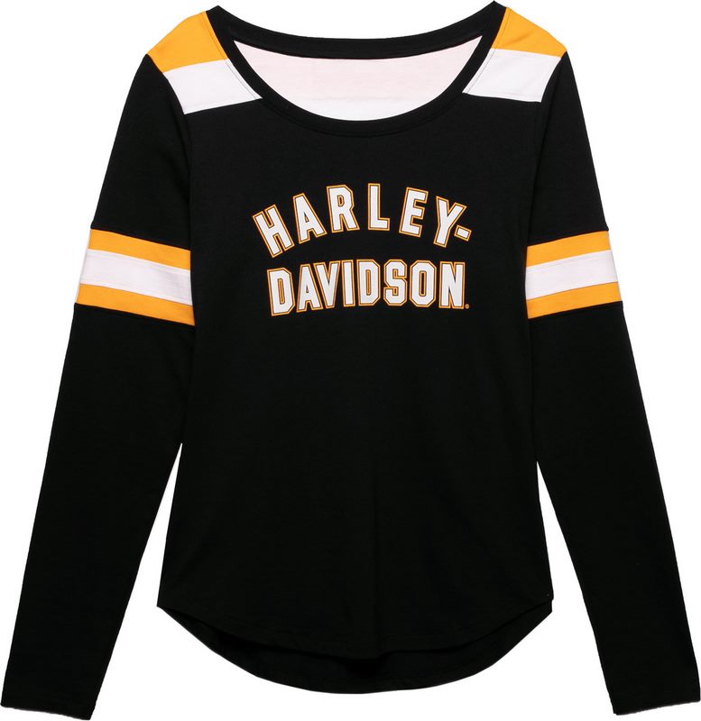 Harley-Davidson Tee-Knit  Colorblock-Design | 96608-22VW