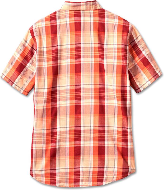 Harley-Davidson Shirt-Woven  Yarn Dyed Plaid-Merlot | 96616-23VM