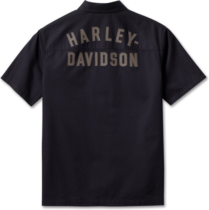 Harley-Davidson Shirt-Woven  Black Beauty | 96626-23VM