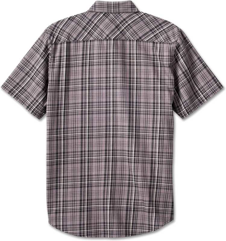 Harley-Davidson Shirt-Woven  Grey Plaid | 96630-23VM