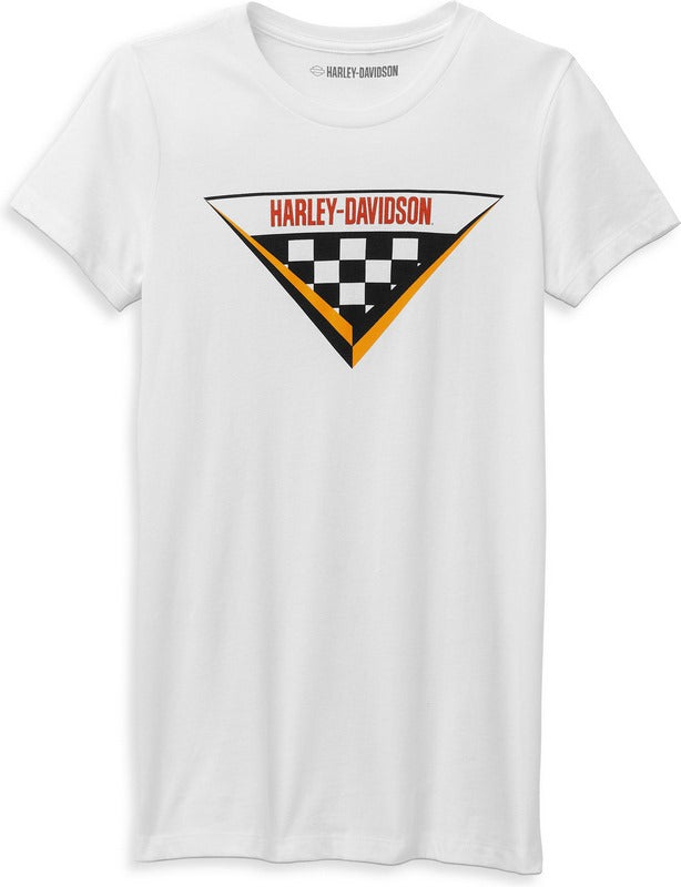 Harley-Davidson Tee-Knit  Bright White | 96634-22VW