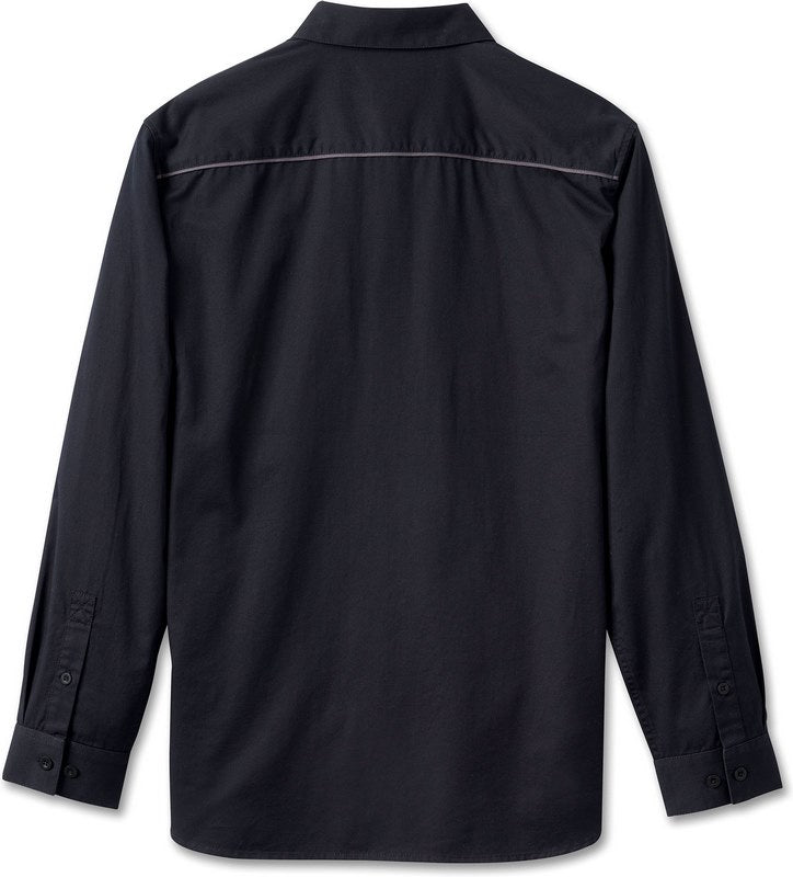 Harley-Davidson Shirt-Woven  Black Beauty | 96636-23VM
