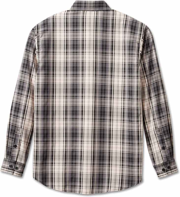 Harley-Davidson Shirt-Woven  Black Plaid | 96638-23VM