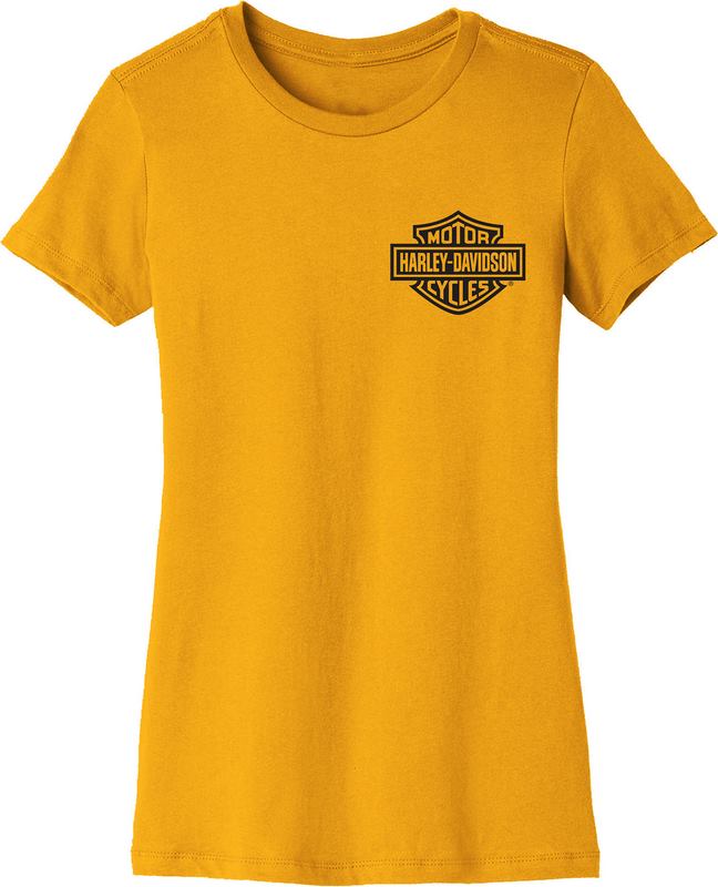 Harley-Davidson Tee-Knit  Radiant Yellow | 96639-22VW