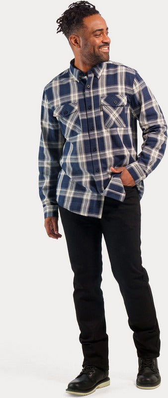 Harley-Davidson Shirt-Woven  Blue Plaid | 96650-23VM