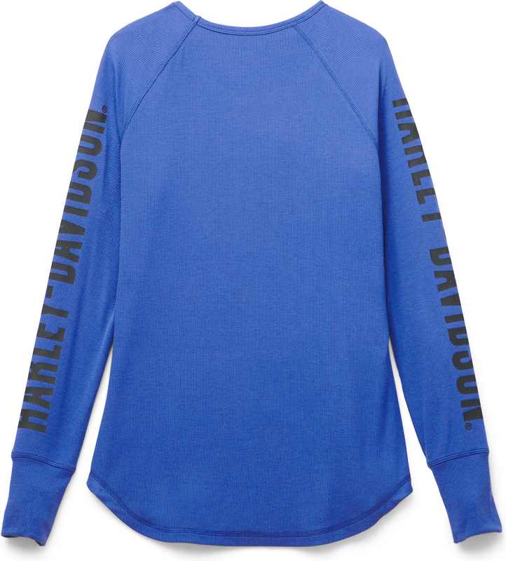 Harley-Davidson Tee-Knit  Gray Blue | 96653-22VW