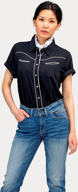 Harley-Davidson Shirt-Woven  Black Beauty 2 | 96659-22VW