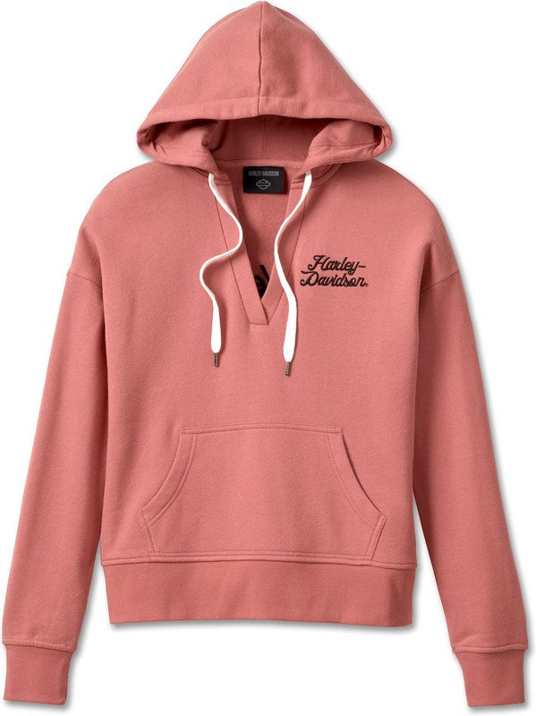 Harley-Davidson Hoodie-Knit  Light Mahogany Heather | 96669-23VW