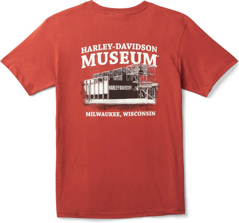Harley-Davidson Tee-Knit Vintage B&S  Maroon | 96686-22MM