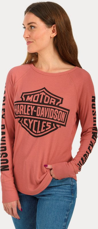 Harley-Davidson Top-Knit  Light Mahogany | 96686-23VW