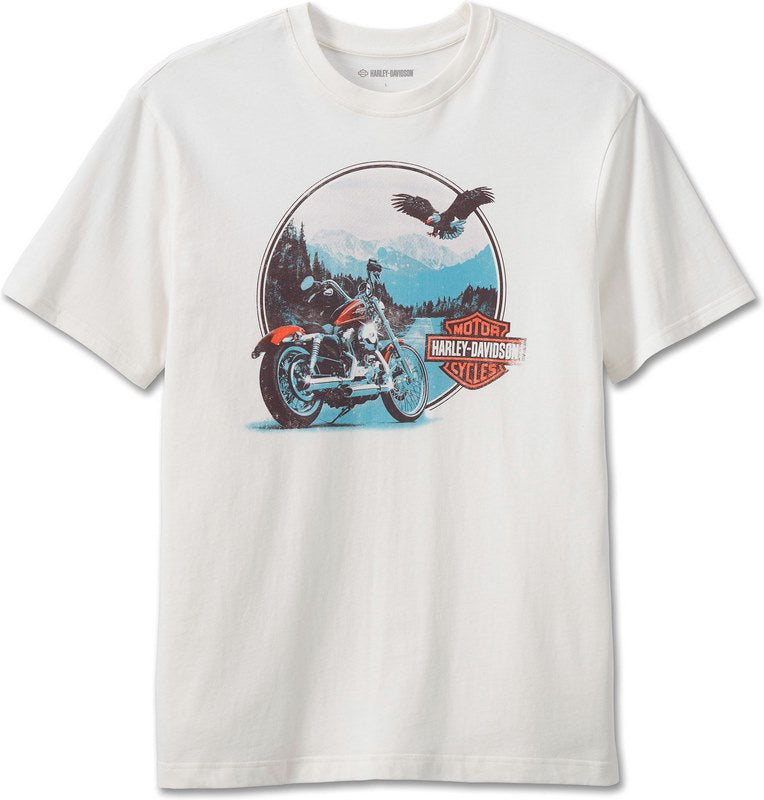 Harley-Davidson Men'S Paradise City Tee  Cloud Dancer | 96794-23VM