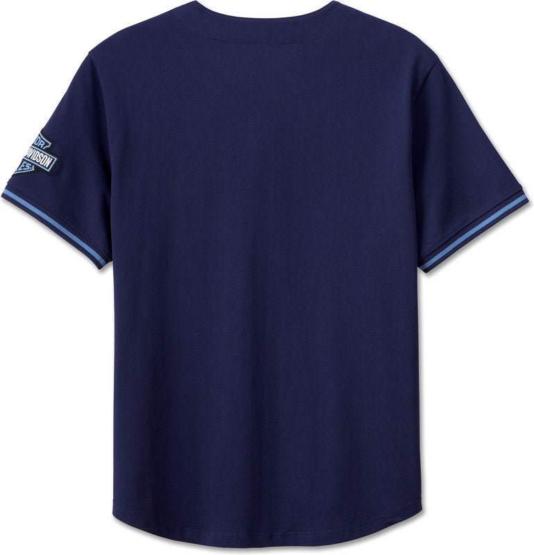 Harley-Davidson Men'S Hometown Baseball Shirt  Caban | 96801-23VM